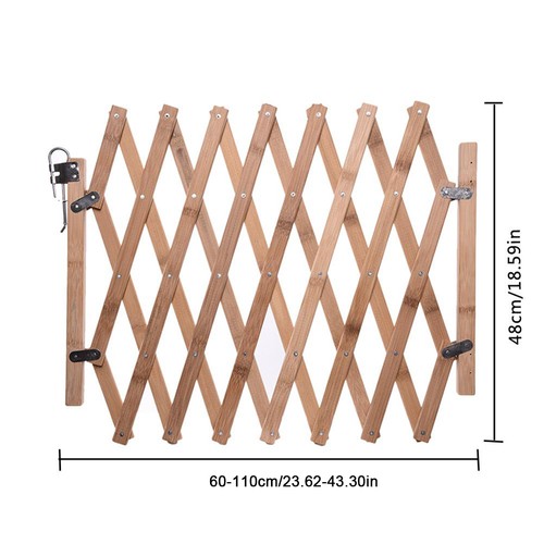 Wooden pet gate expandable dog - pet,