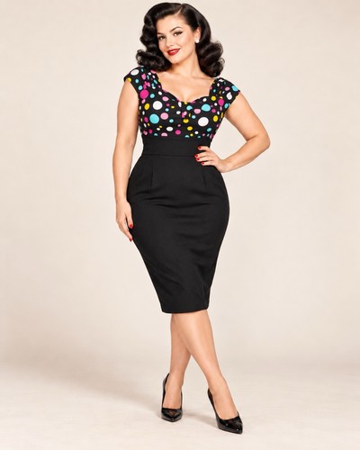 Bettie page polka - polka, dot