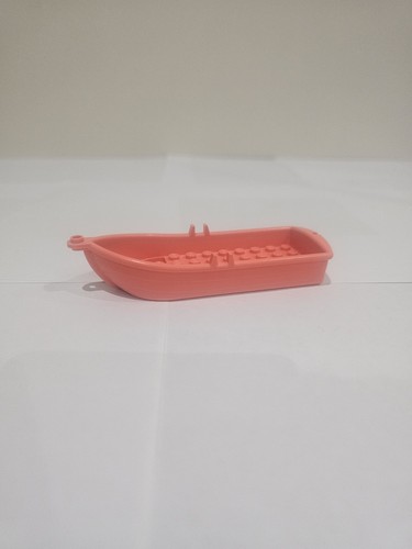 Small lego pink boat - small,