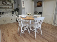 Pine dropleaf dining table - pine, &