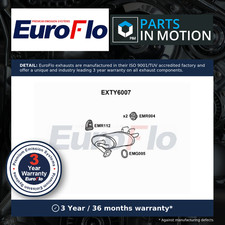 Exhaust Back / Rear Box fits