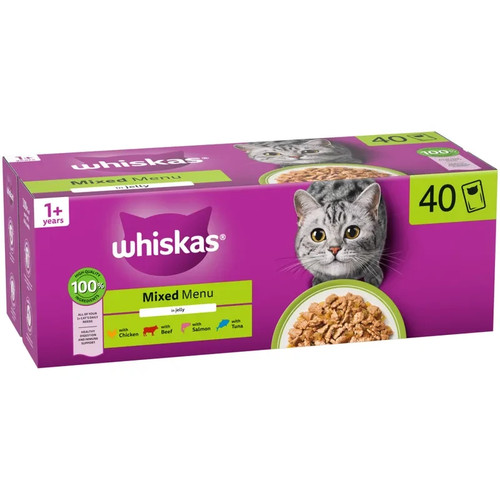 120 85g whiskas mixed - 120,