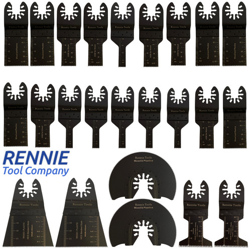 24pc oscillating multi tool - multi,