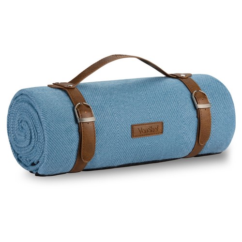 Picnic blanket person blue - 6,