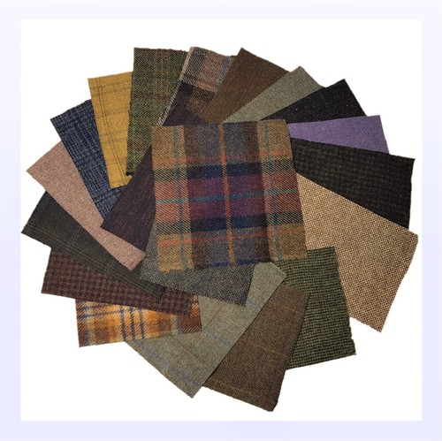 British tweed pieces 100 - tweed, 100%