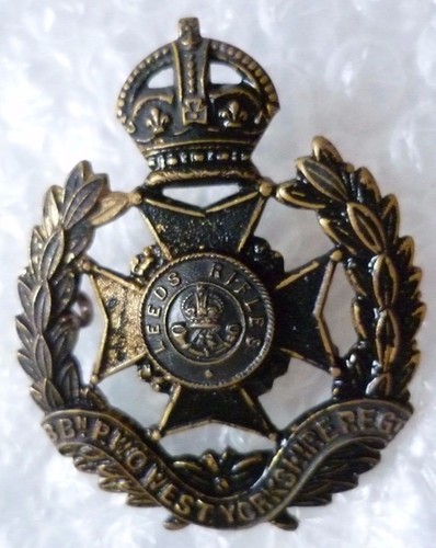 8th batt leeds - rifles, pwo