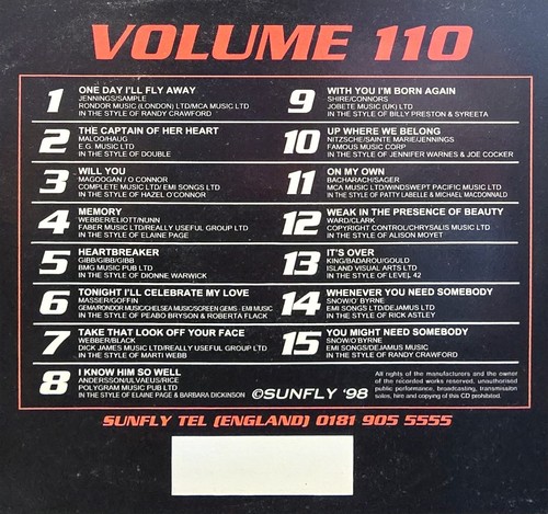 110 sunfly karaoke - ,