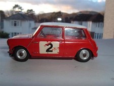 CORGI TOY 321 1966 MONTE CARLO RALLYE BMC MINI COOPER S TIMO MAKINEN PAUL EASTER