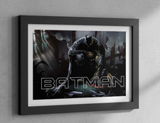 Personalised Batman Wall Art