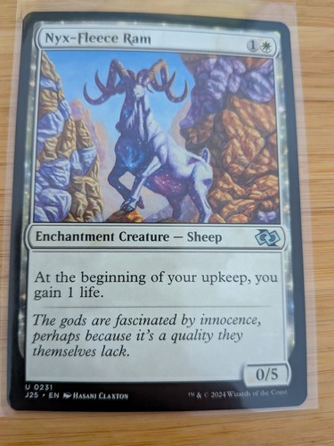 Mtg nyx fleece - ram, j25