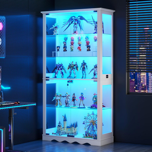 Glass display cabinets - 70.9″,