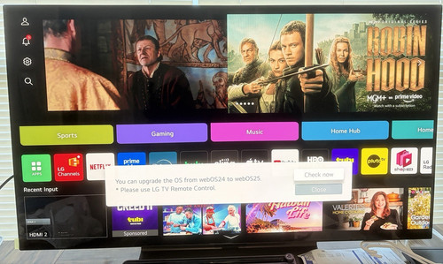 Oled webos smart tv - oled, 4k