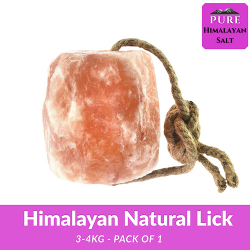 Himalayan salt lick 4kg pack - himalayan,