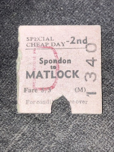 Half railway ticket - ,