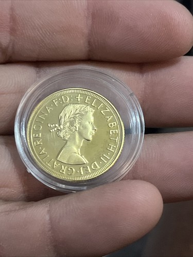 1963 gold played - gold, sovereign