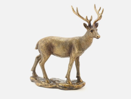 Reflections bronze colour stag - reflections,