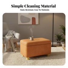Square Storage Ottoman