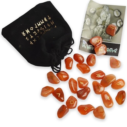 Carnelian rune stones for - stones,