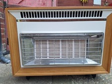 Flavel Misermatic Gas Fire - Light Oak. 