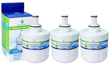 3 Compatible DA29-00003F Ice & Water Fridge Filter to fit Samsung Aqua Pure PLUS