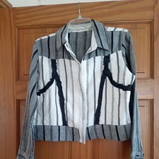 LAUREN VIDAL Grey Black Short