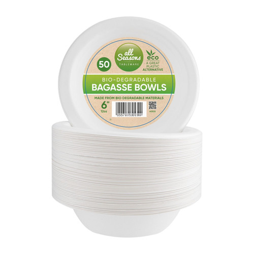 Bagasse plates bowls - bagasse,