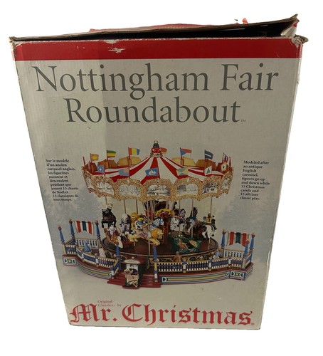 Vtg christmas nottingham - mr.,