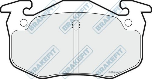 Apec blue rear brake - pad, set