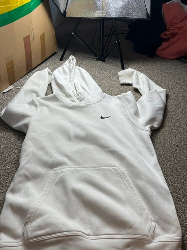 White nike jumper - white, size
