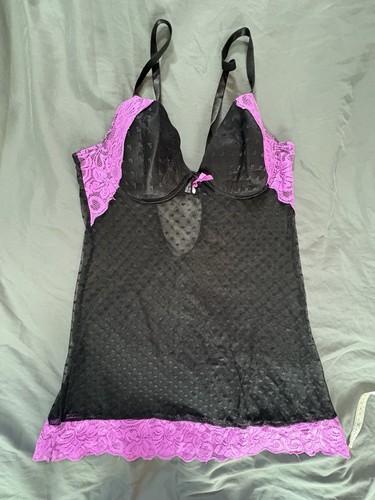 Vintage y2k sheer black heart - black,