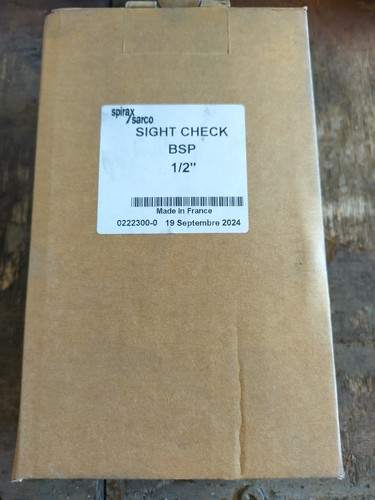 Spirax sarco sight check - check, valve