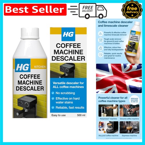 New coffee machine descaler - hg,