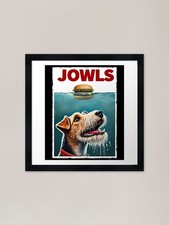 Funny Lakeland Terrier and