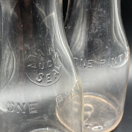 1950s pint liquid glass - pint, milk
