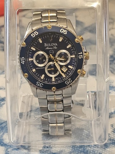 Mens bulova marine star - mens,