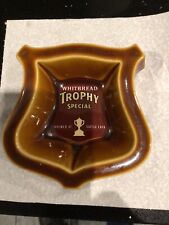 WHITBREAD TROPHY SPECIAL BREWED AT CASTLE EDEN Glass ashtrays