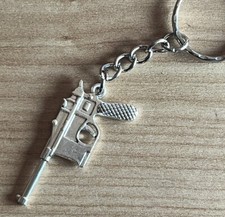 Gun Revolver Keyring Key Ring
