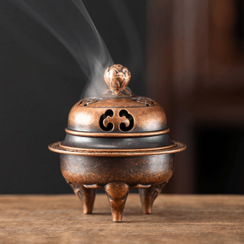 Brass material incense burner - brass,