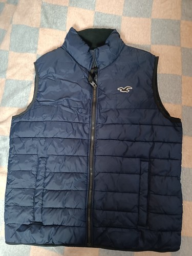 Blue hollister gilet - blue,
