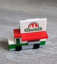 Miniature pizza van made - miniature,