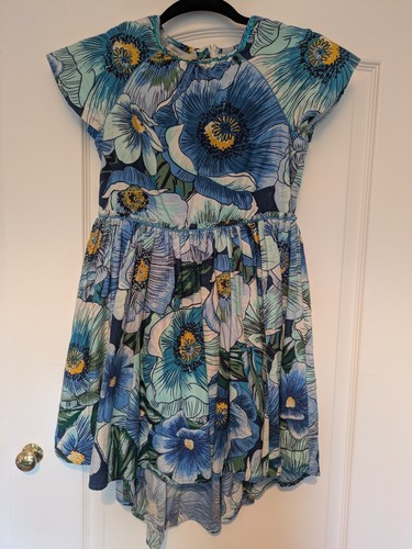 Monsoon flower blue - flower, dress