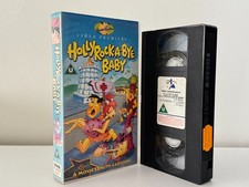 Flintstones - Hollyrock-A-Bye Baby - PAL VHS Video Tape (T76)