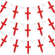 40m england flag bunting - 40m,