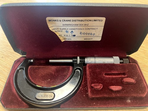 Starrett micrometer 2 - starrett, 1"-