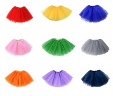 GIRL KID Tutu Skirt Fancy Dress Costume Tutu Skirts Ballet Dance Christmas Party