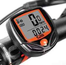 Bike Computer Display Speed LCD Digital Waterproof Cycle Speedometer Wired