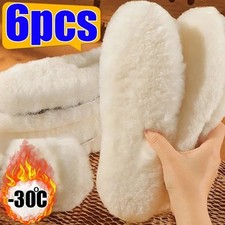 Sheepskin Insoles Soft Warm