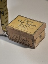 Vintage dolls house Ye Olde toffee box with toffees 