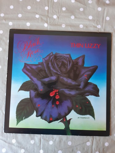 Thin lizzy black rose 9102 - black,