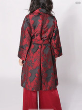 Wynne Style Floral Jacquard Evening Coat size 2XL nwot RRP £139.95